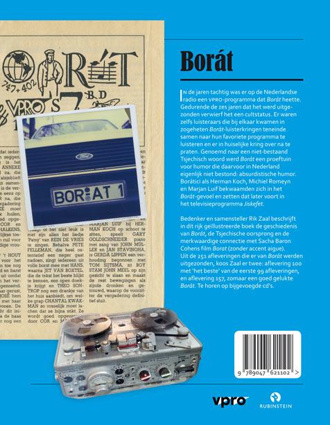 Achterkant van Borát