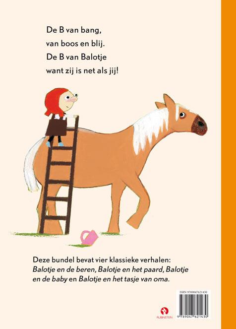 Achterkant van De B van Balotje!