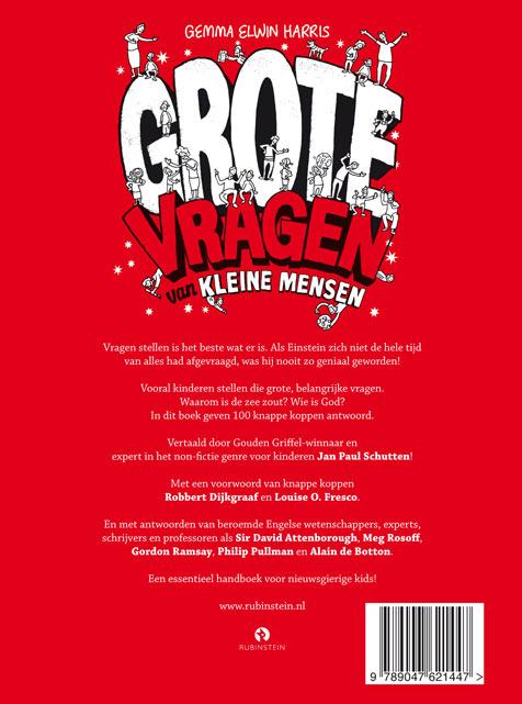Achterkant van Grote vragen van kleine mensen
