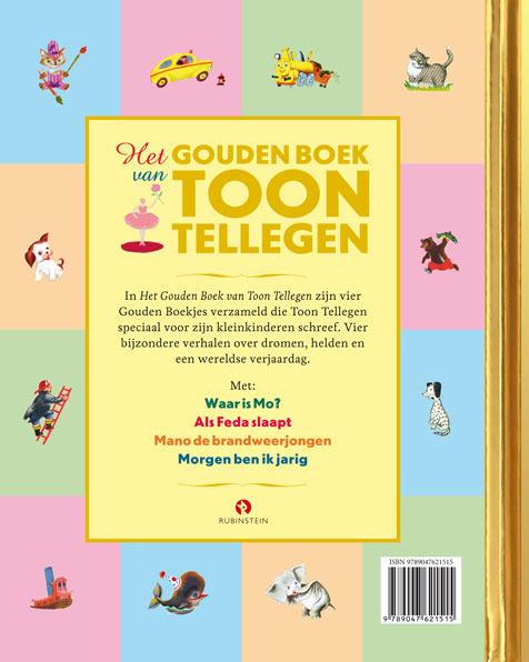 Achterkant van Het Gouden boek van Toon Tellegen