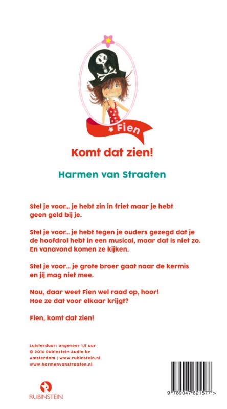 Achterkant van Fien komt dat zien