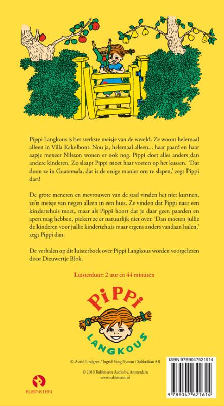 Achterkant van Pippi Langkous