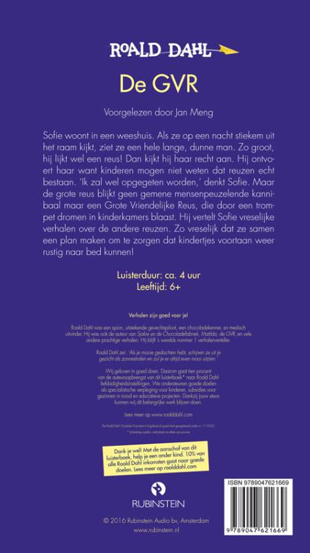 Achterkant van De GVR