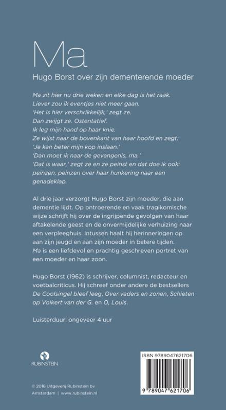 Achterkant van Ma