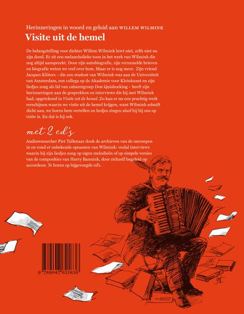Achterkant van Visite uit de hemel