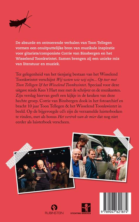 Achterkant van Wij weten wie wij zijn...