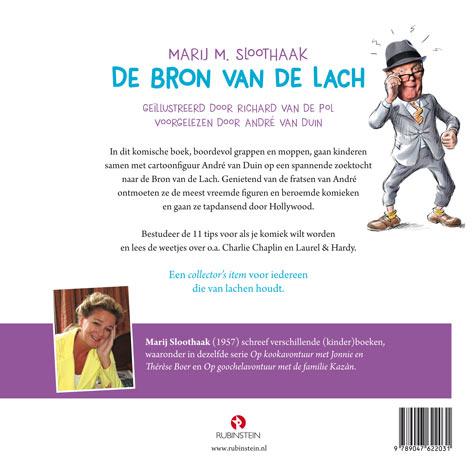 Achterkant van De bron van de lach