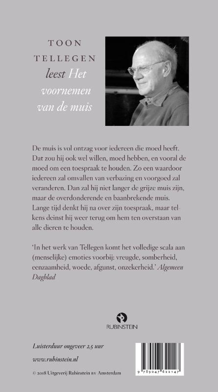 Achterkant van Het voornemen van de muis