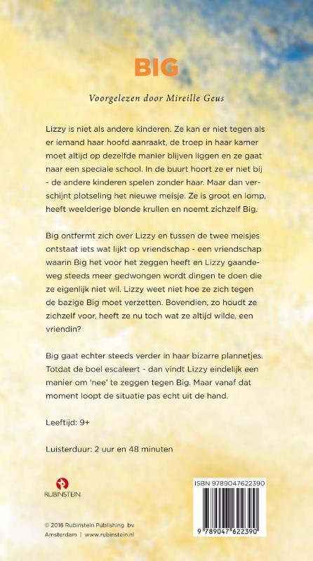 Achterkant van Big