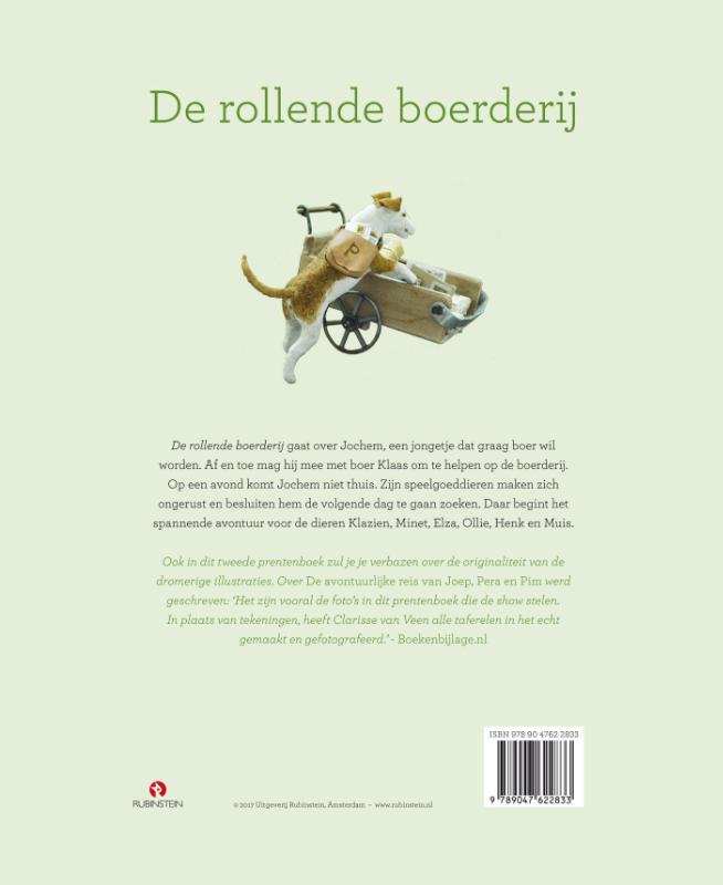 Achterkant van De rollende boerderij