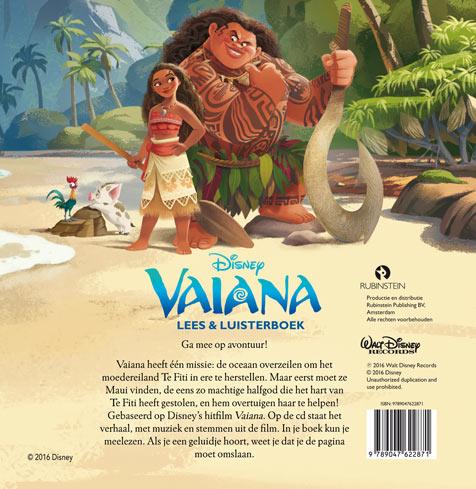 Achterkant van Vaiana