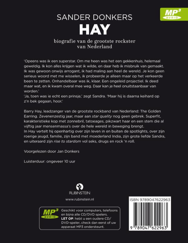 Achterkant van Hay