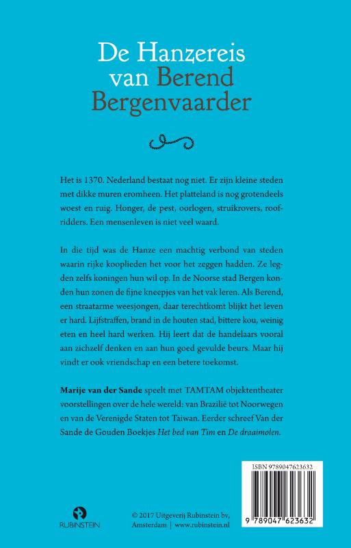 Achterkant van De Hanzereis van Berend Bergenvaarder