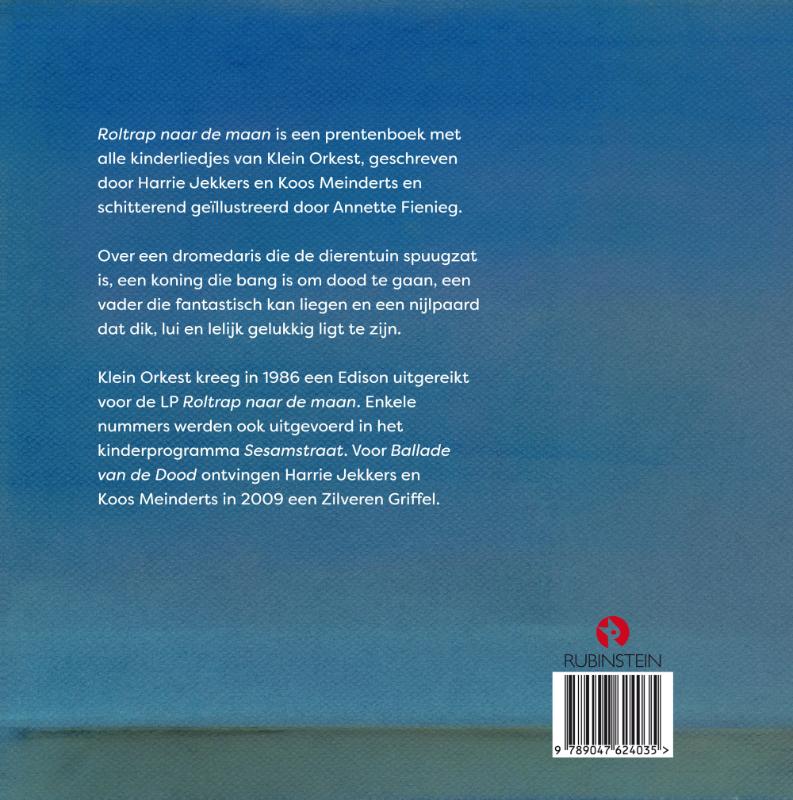 Achterkant van Roltrap naar de maan