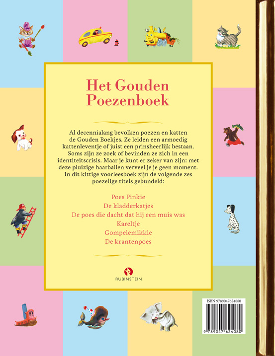 Achterkant van Het gouden poezenboek