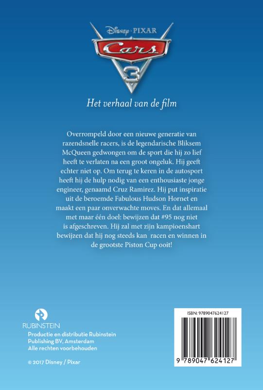 Achterkant van Cars 3