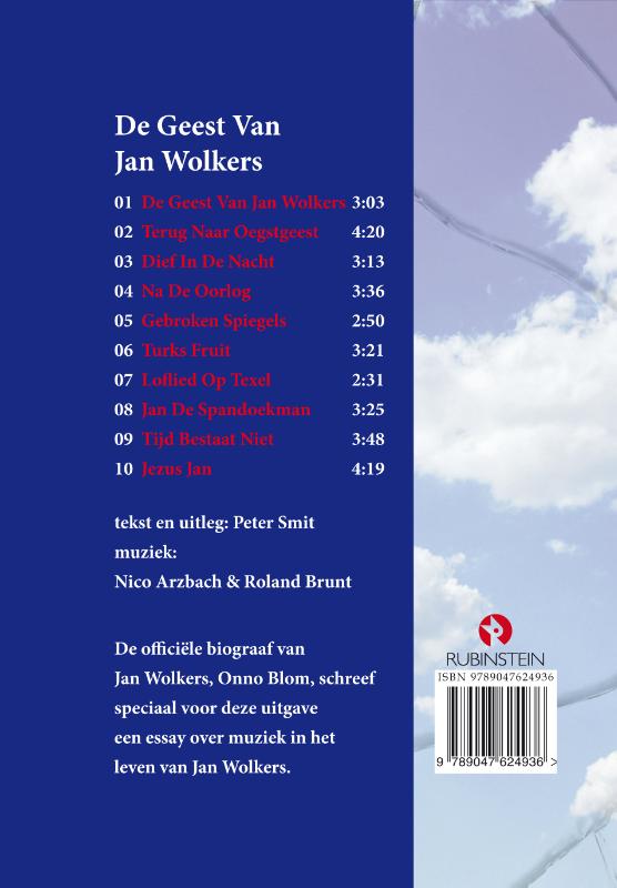 Achterkant van De Geest van Jan Wolkers
