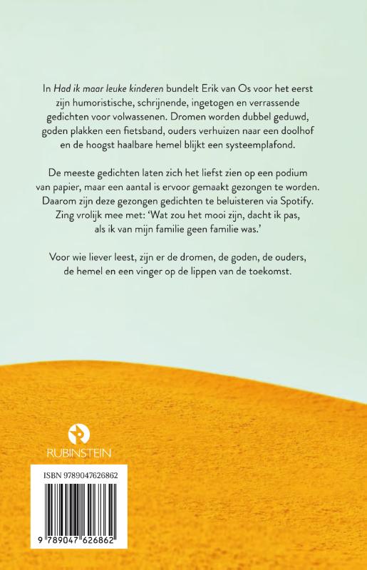 Achterkant van Had ik maar leuke kinderen