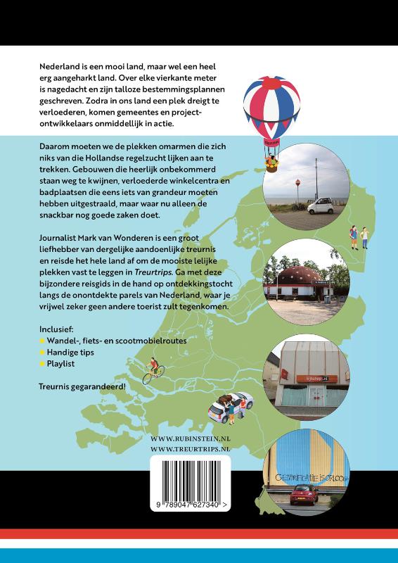 Achterkant van Treurtrips