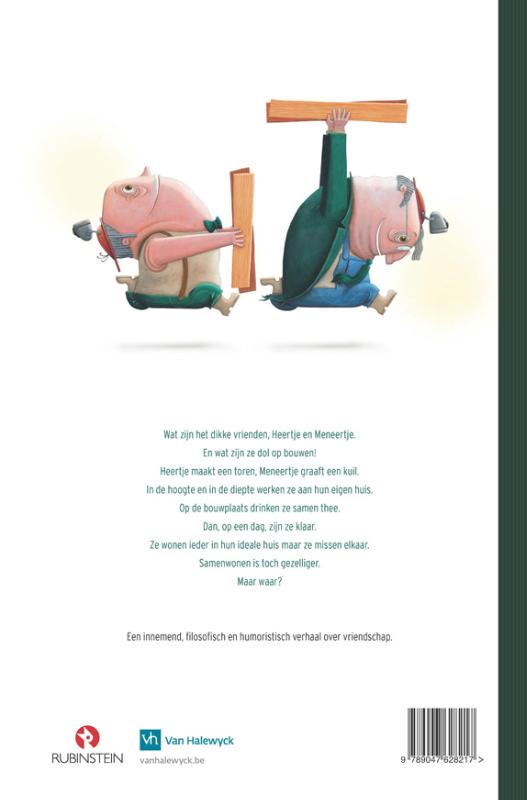 Achterkant van Heertje en Meneertje
