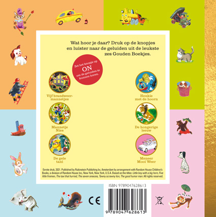 Achterkant van Geluidenboek
