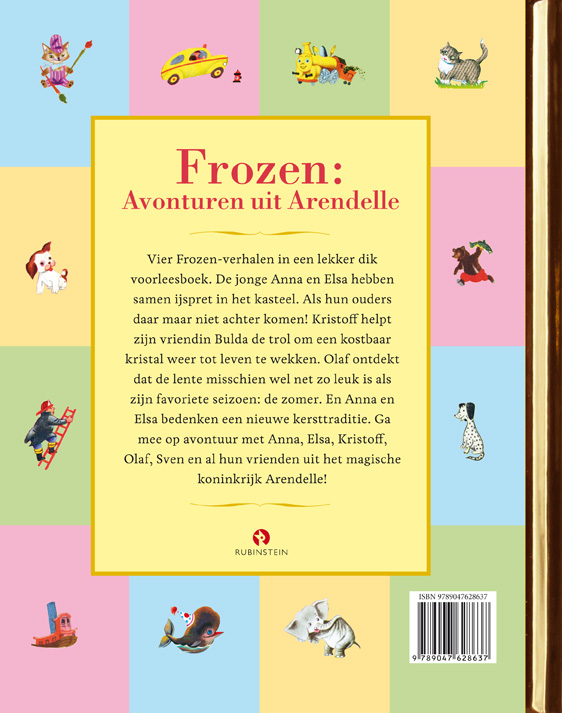 Achterkant van Frozen: Avonturen uit Arendelle
