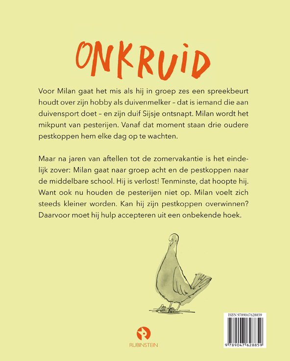 Achterkant van Onkruid