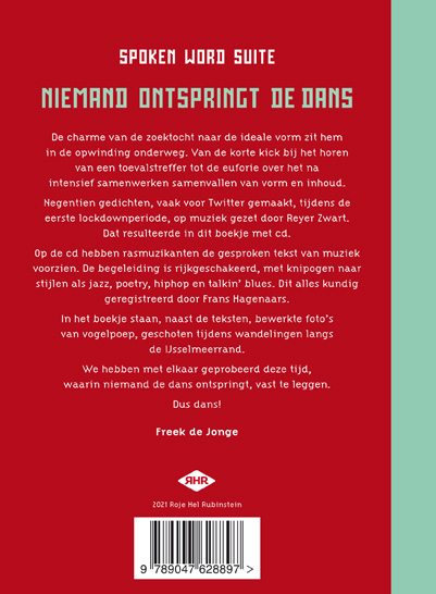 Achterkant van Niemand ontspringt de dans