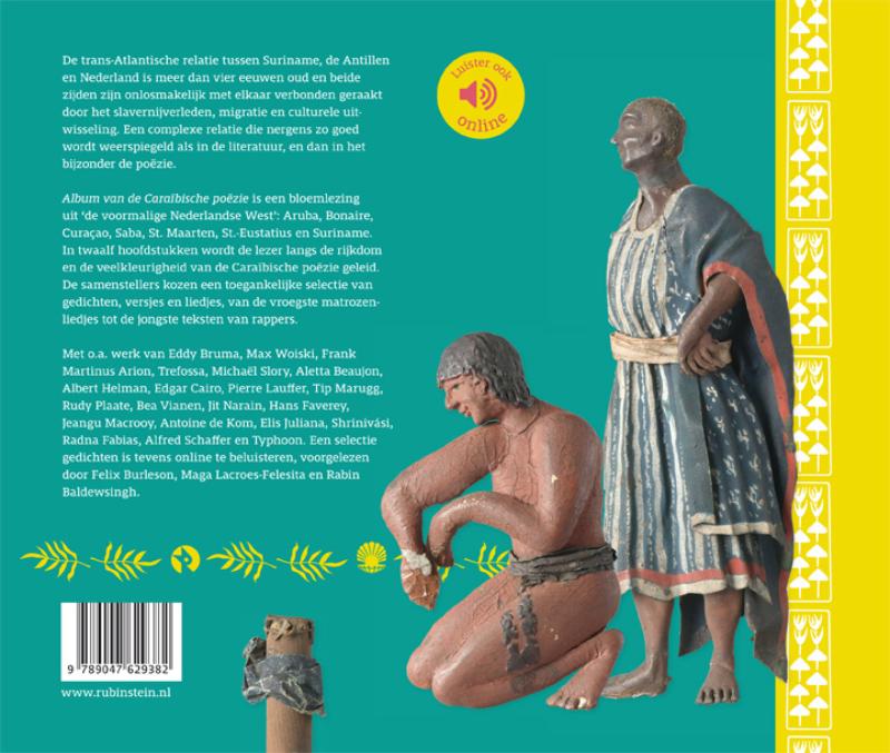 Achterkant van Album van de Caraïbische Poezie