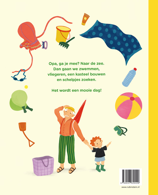 Achterkant van Opa, ga je mee?