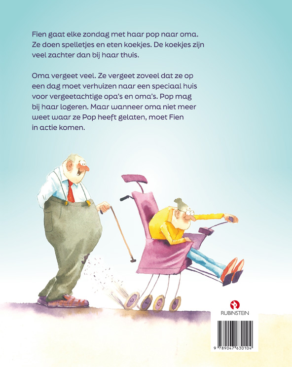 Achterkant van Oma, mag ik mijn pop terug?