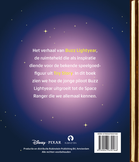 Achterkant van Lightyear