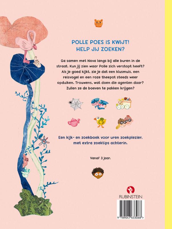 Achterkant van Waar is Polle Poes?