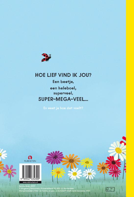 Achterkant van De allerliefste, dat ben jij!