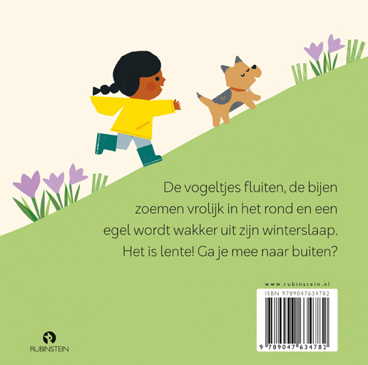 Achterkant van Het is lente!