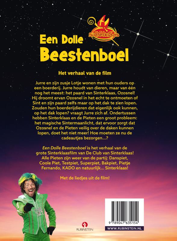 Achterkant van Een dolle beestenboel