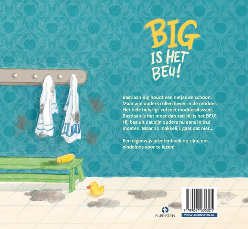 Achterkant van Big is het beu