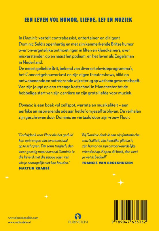 Achterkant van Dominic