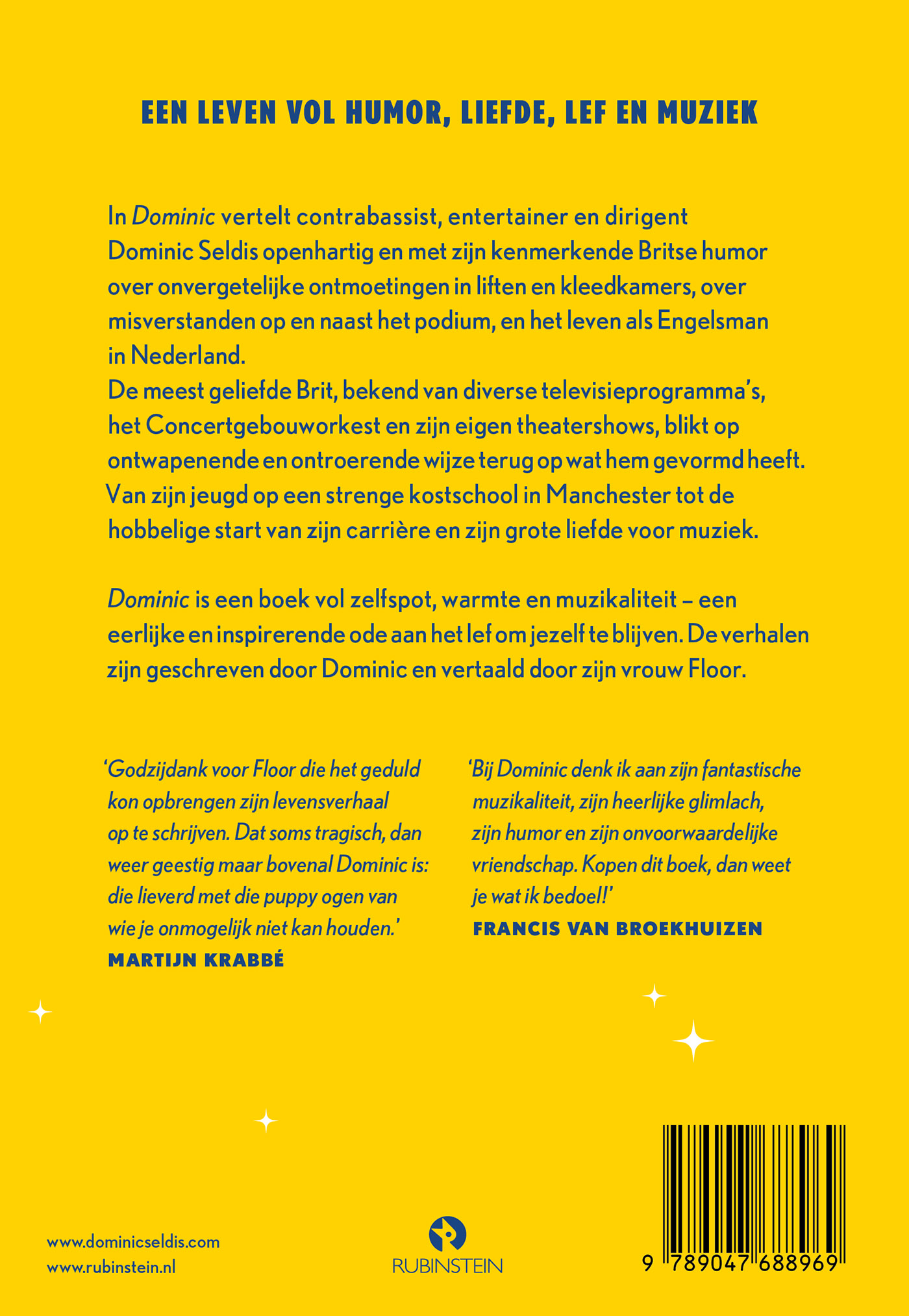 Achterkant van Dominic