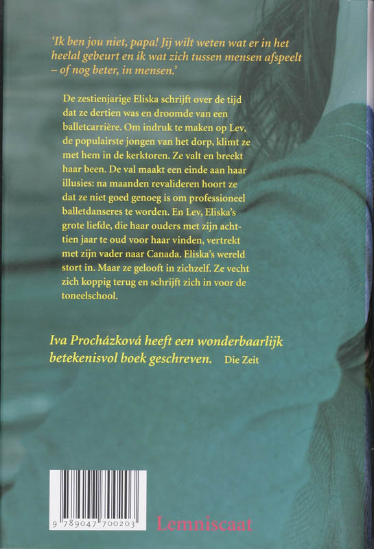Achterkant van Eliska
