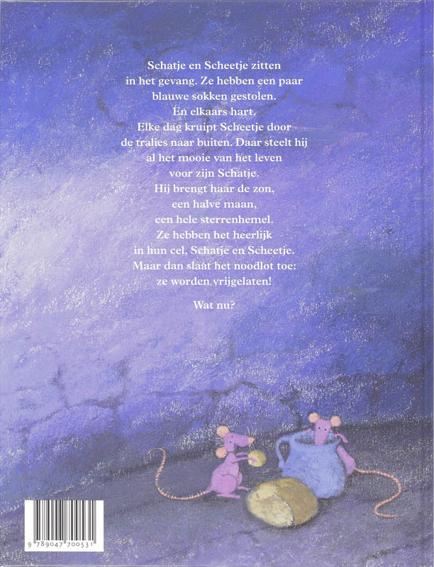 Achterkant van Schatje en Scheetje