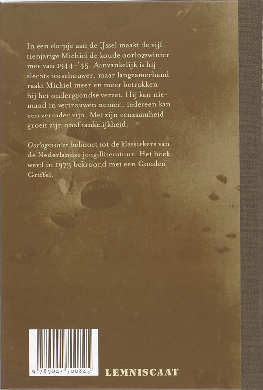 Achterkant van Oorlogswinter