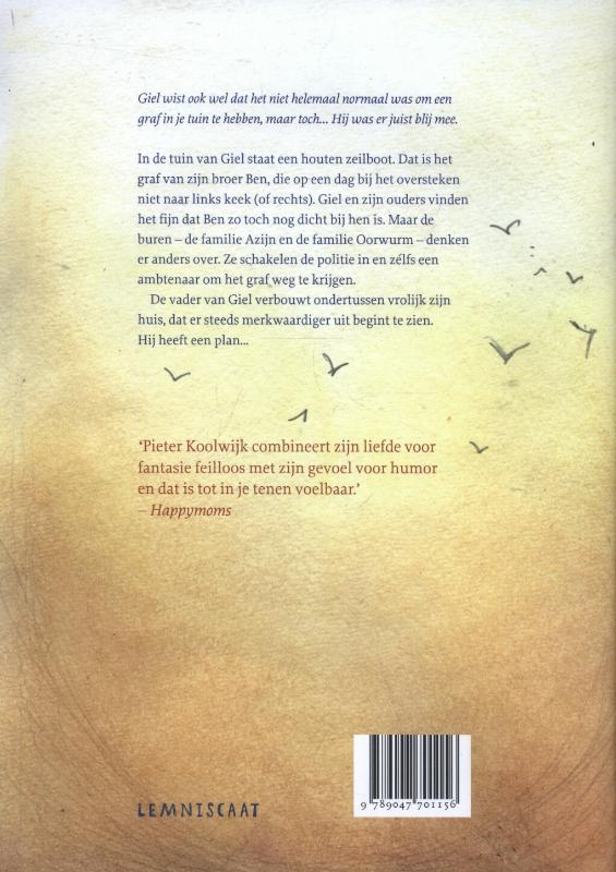 Achterkant van Bens boot