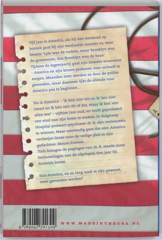 Achterkant van America