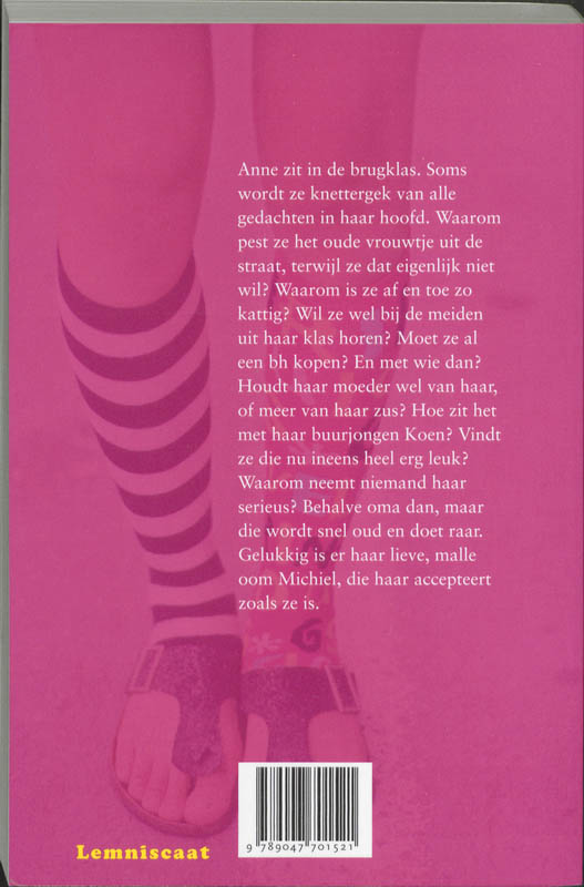 Achterkant van Ik word nooit normaal