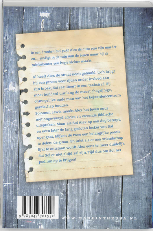 Achterkant van Notes from the midnight driver