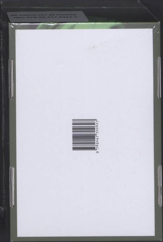 Achterkant van De maand van de filosofie( display 10 ex )