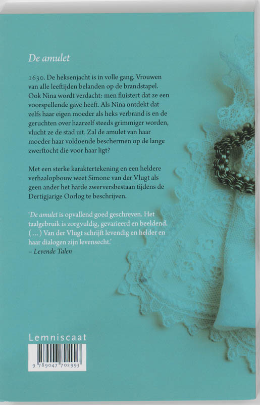 Achterkant van De amulet