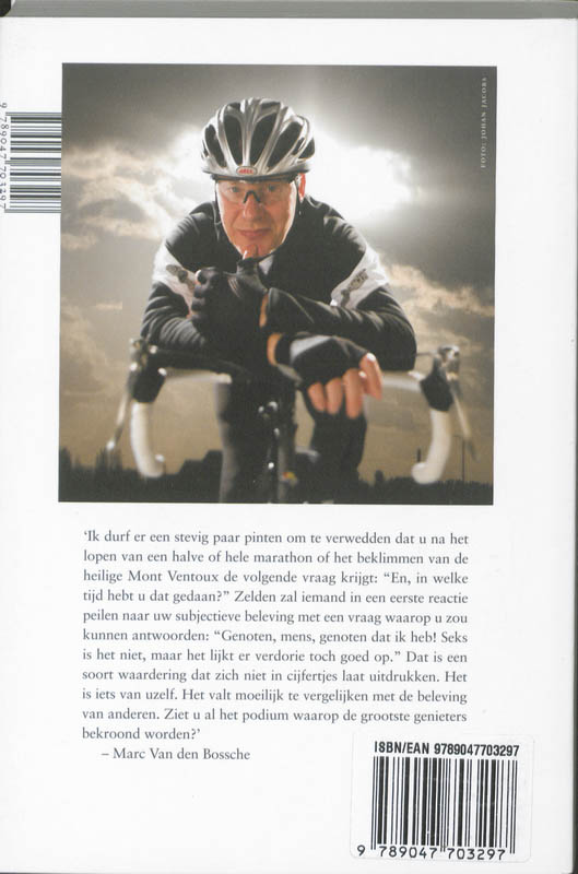 Achterkant van Sport als levenskunst