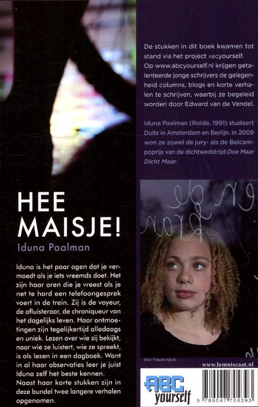 Achterkant van Hee maisje!